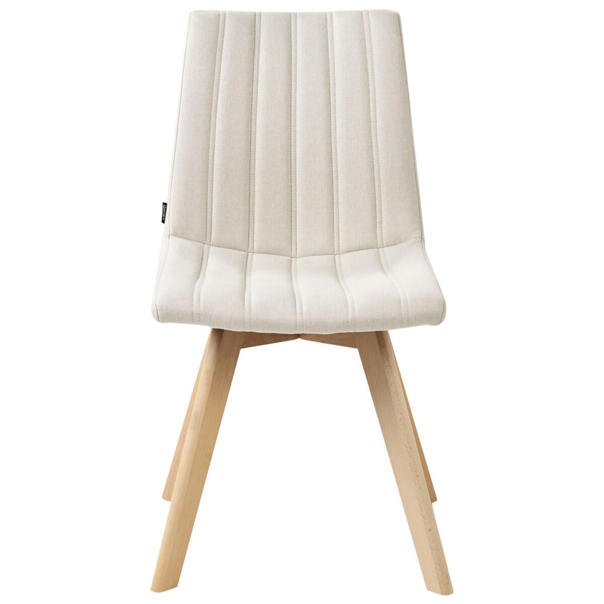 Zestaw 2 krzeseł do jadalni CALGARY II Złamana biel