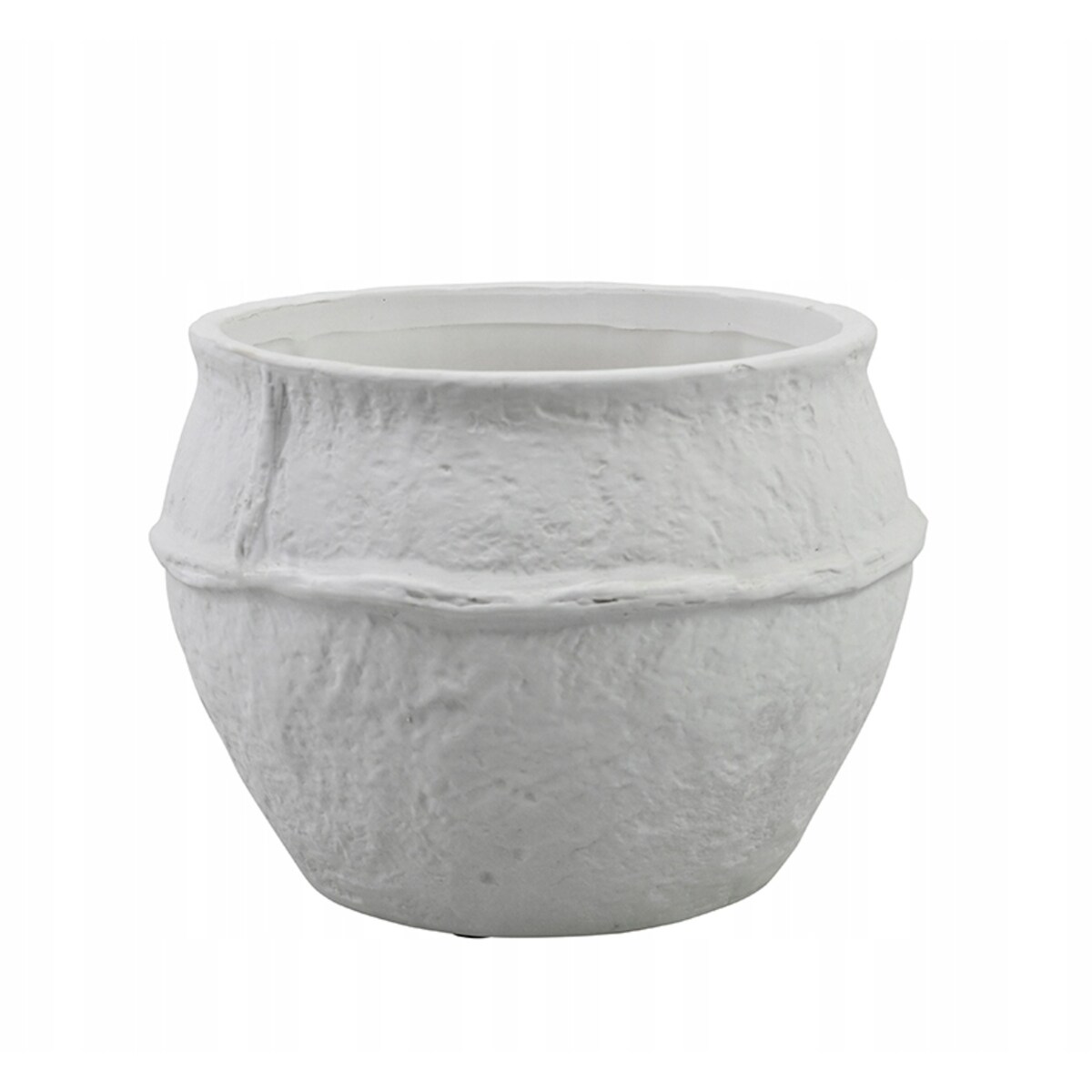 DONICA JULIE terakota biały mat śr. 16cm