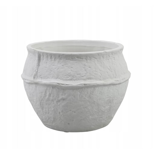 DONICA JULIE terakota biały mat śr. 16cm