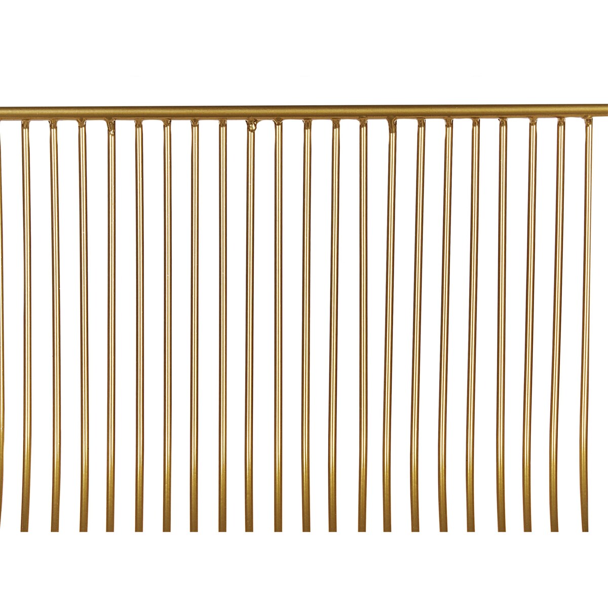 Zestaw 2 krzeseł barowych metalowy złoty FREDONIA