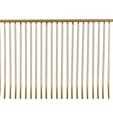 Zestaw 2 krzeseł barowych metalowy złoty FREDONIA