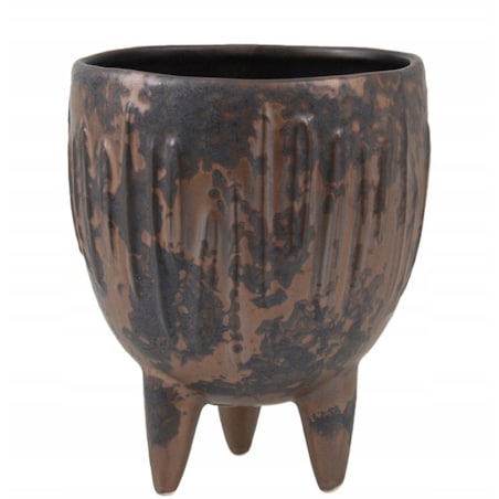 DONICA IRMA brązowa ceramiczna śr. 15cm