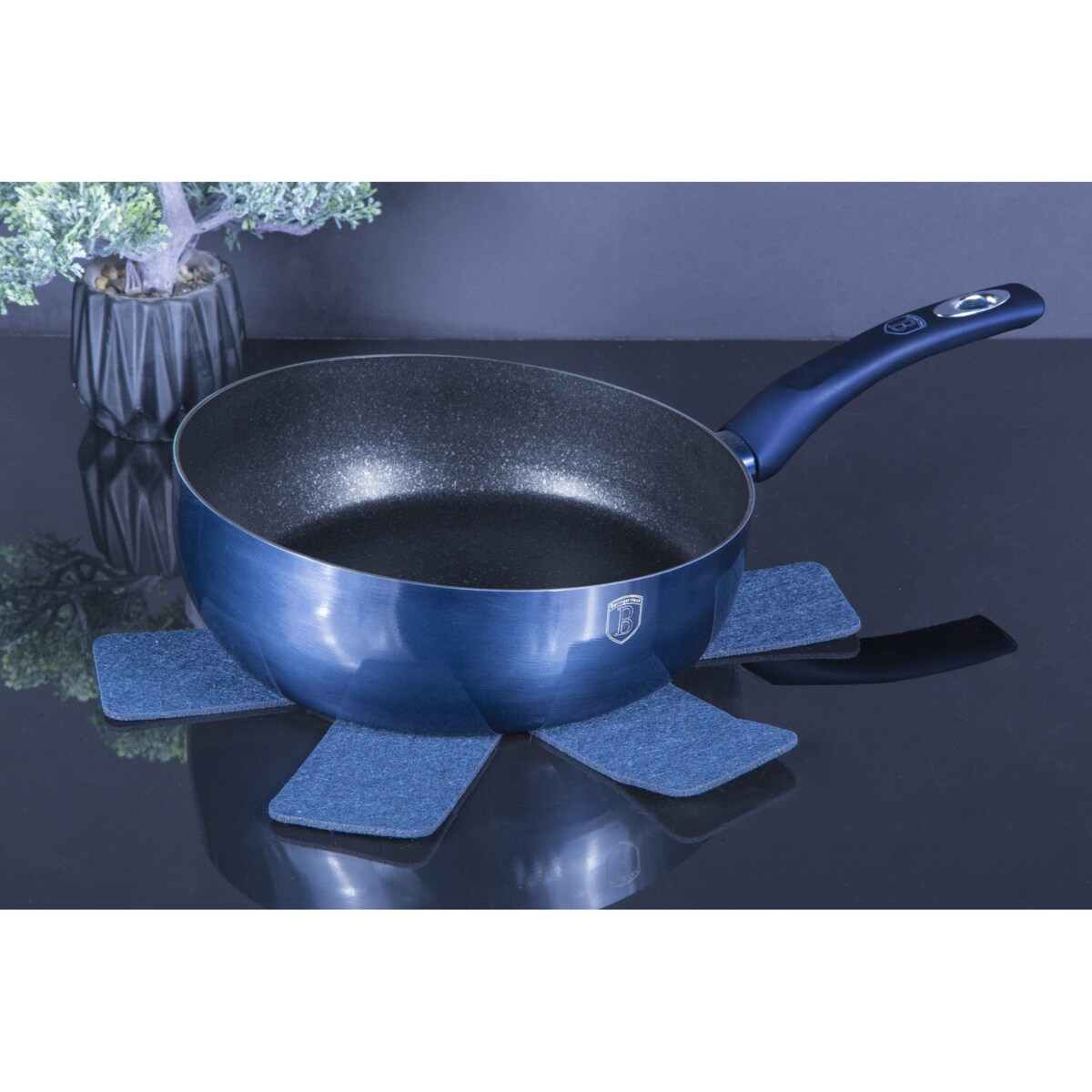 Patelnia głęboka chef flip 26cm BERLINGER HAUS Aquamarine