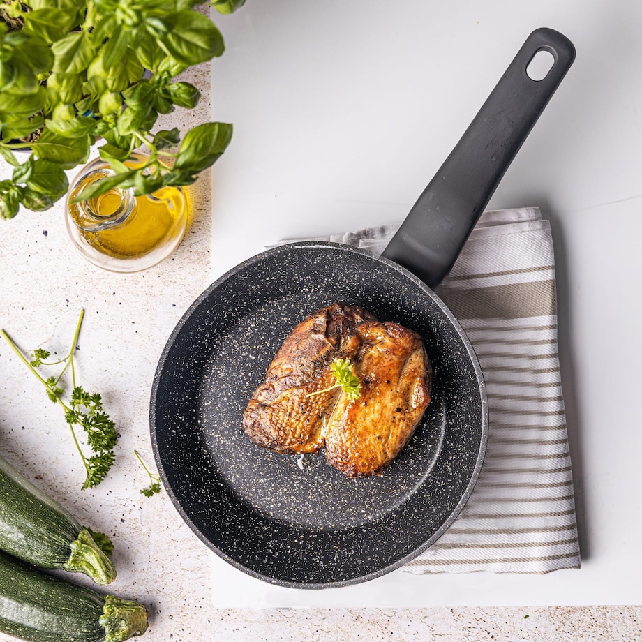 Patelnia z powłoką marmurową 20cm indukcja KLAUSBERG