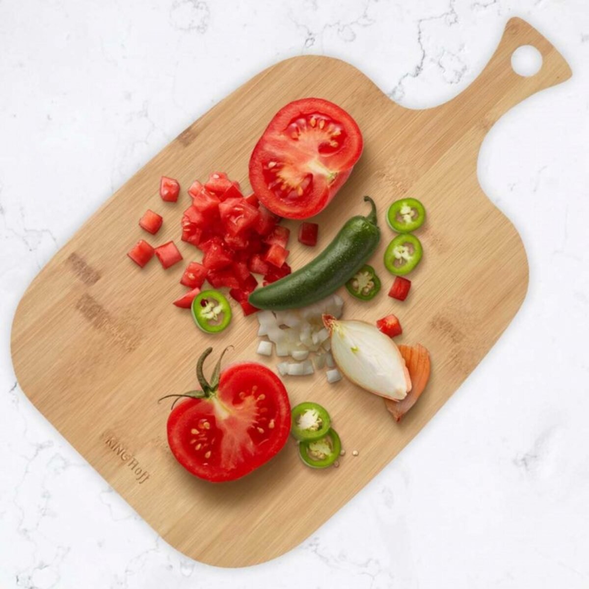 Bambusowa Deska Kuchenna 32X 18Cm Kinghoff Kh-1563