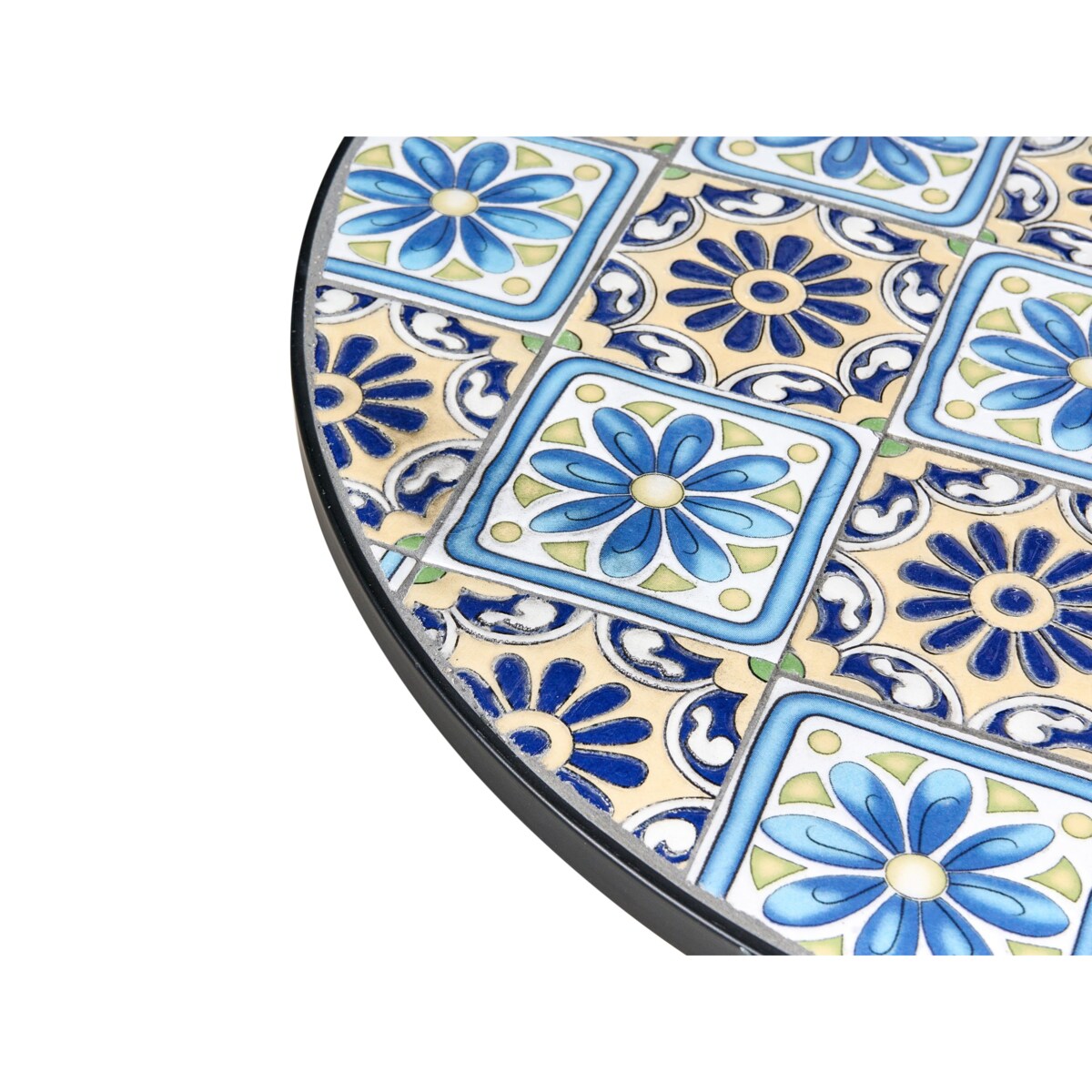 Stolik bistro AGGIUS 60 cm Metal Czarny