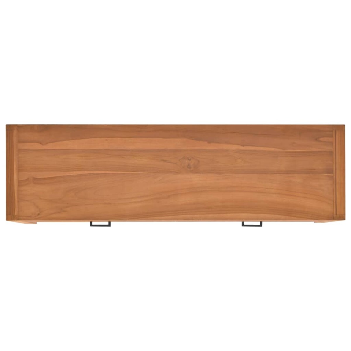 vidaXL Szafka pod telewizor, 120x40x45 cm, lite drewno tekowe