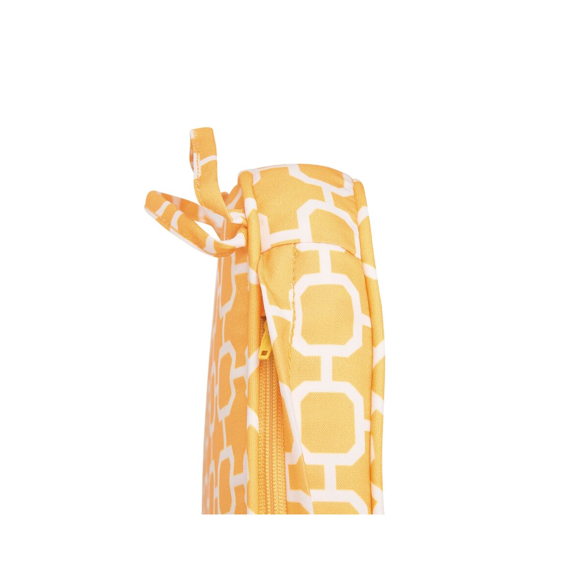 Zestaw 2 poduszek na krzesła ogrodowe żółty FIJI