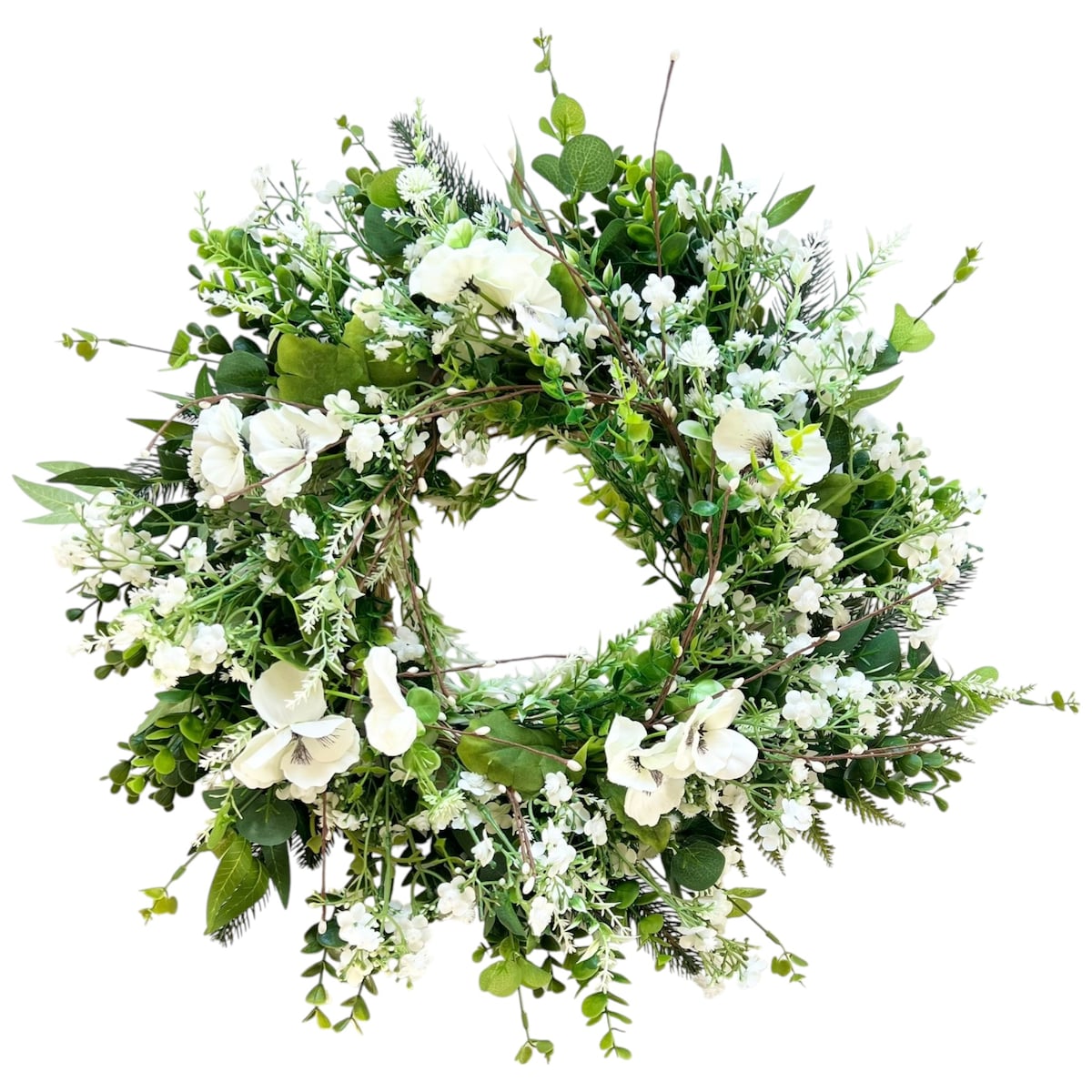 Wiosenny wianek ø 50 cm stroik wielkanocny XXL AURELIA