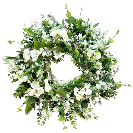 Wiosenny wianek ø 50 cm stroik wielkanocny XXL AURELIA