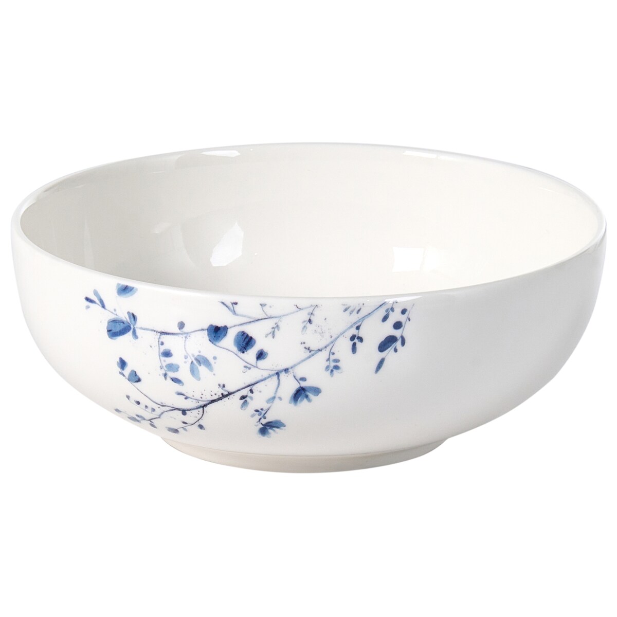 Zastawa stołowa 24-częściowa MAHLEB Porcelana Biały/niebieski