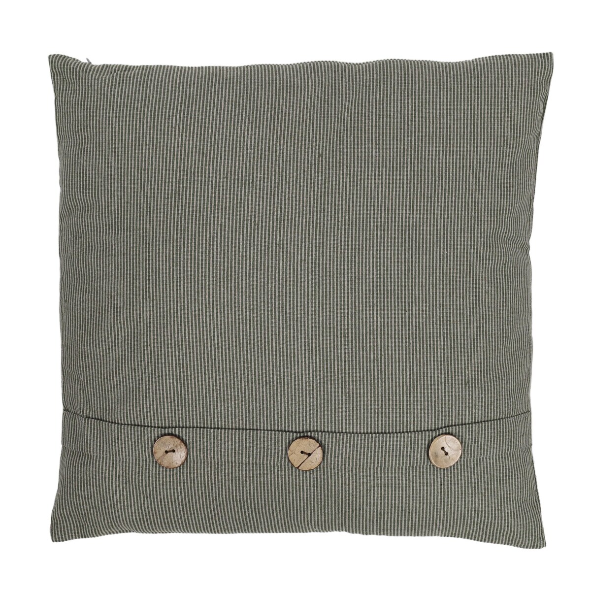 Poduszka dekoracyjna z dużymi guzikami, 45 x 45 cm