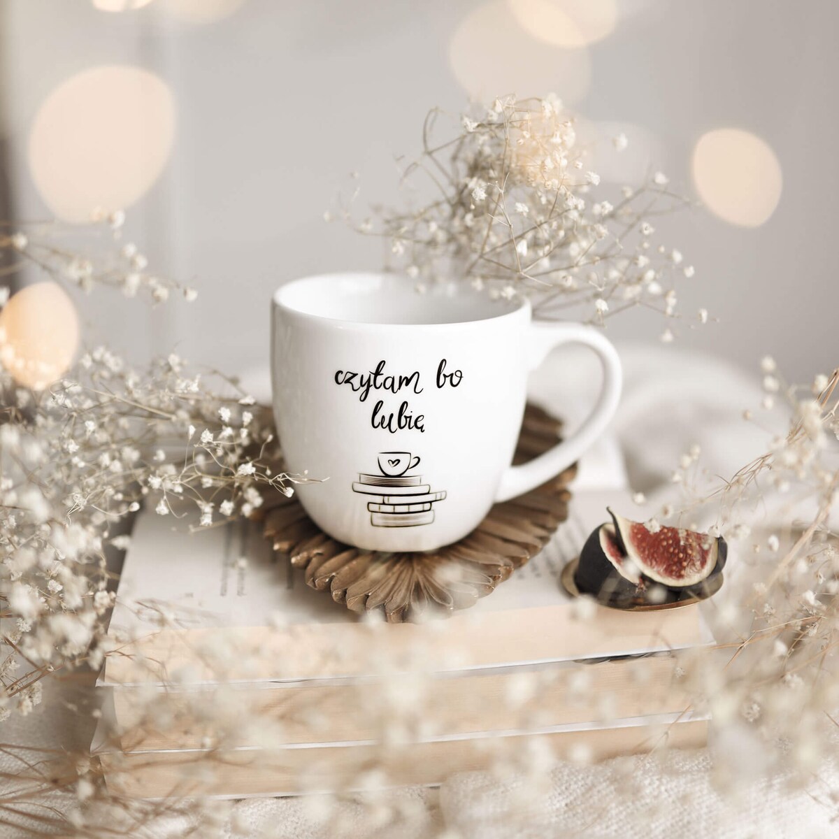 Kubek 300 ml - Czytam bo lubię