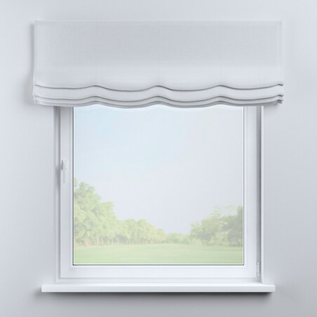 Roleta rzymska Wenecja 120x160 prześwitujący, złamana biel