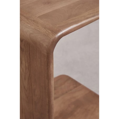 Stolik pomocniczy z drewna mango, 35x40 cm Tinsley, brązowy