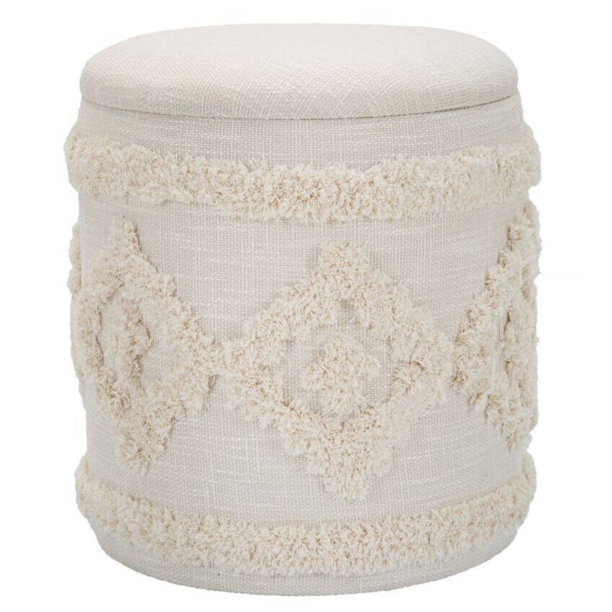 Taboret ze schowkiem, okrągły, Ø 35 cm