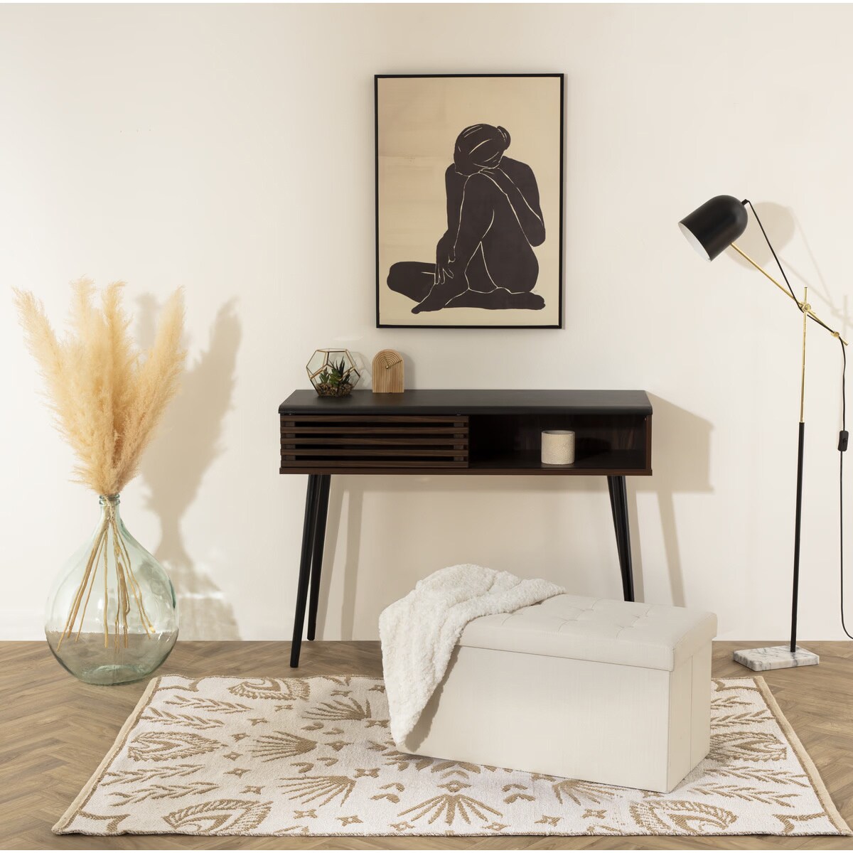 Duża pufa ze schowkiem, pufa siedzisko, pufa do przedpokoju, pufa do pokoju, pufa rozkładana, siedzisko, pufa