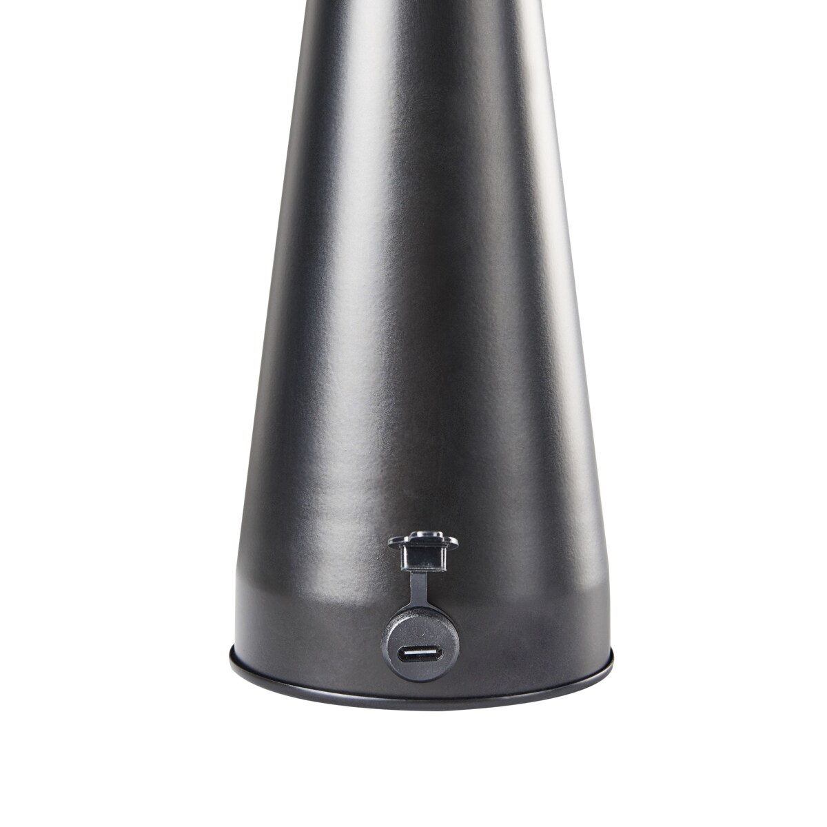 Bezprzewodowa lampa stołowa LED BOCONO Z czujnikiem ruchu Metal Czarny