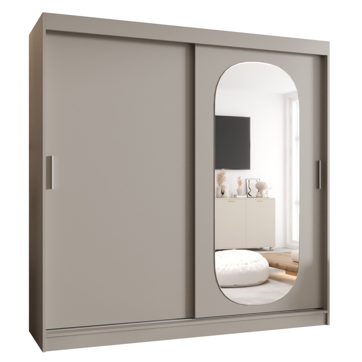 Szafa przesuwna ROYAL 200 kaszmir