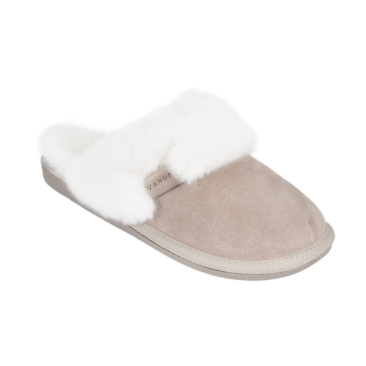 KAPCIE DAMSKIE CASHMERE BEŻOWO-BIAŁE 36