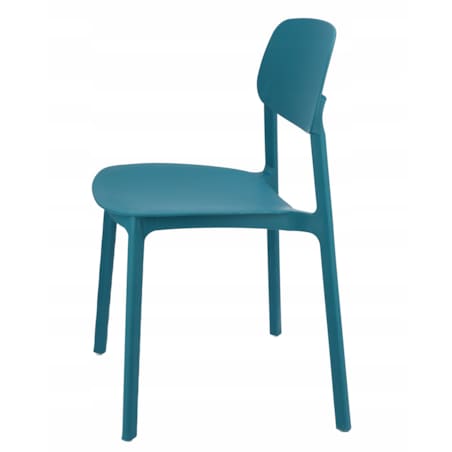 Krzesło ogrodowe plastikowe LARA marine