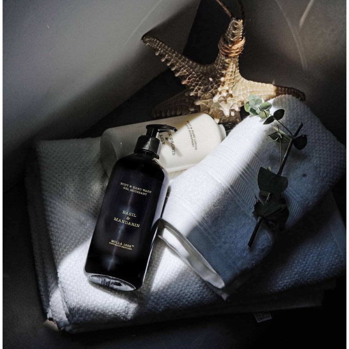 Mydło w płynie Basil & Mandarin, 500 ml, Cereria Molla