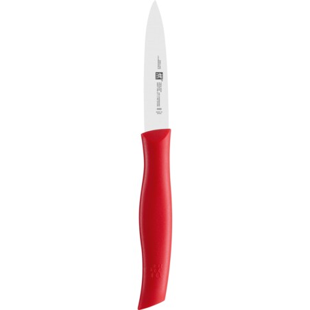 Nóż do warzyw i owoców Zwilling Twin Grip - Czerwony, 9 cm