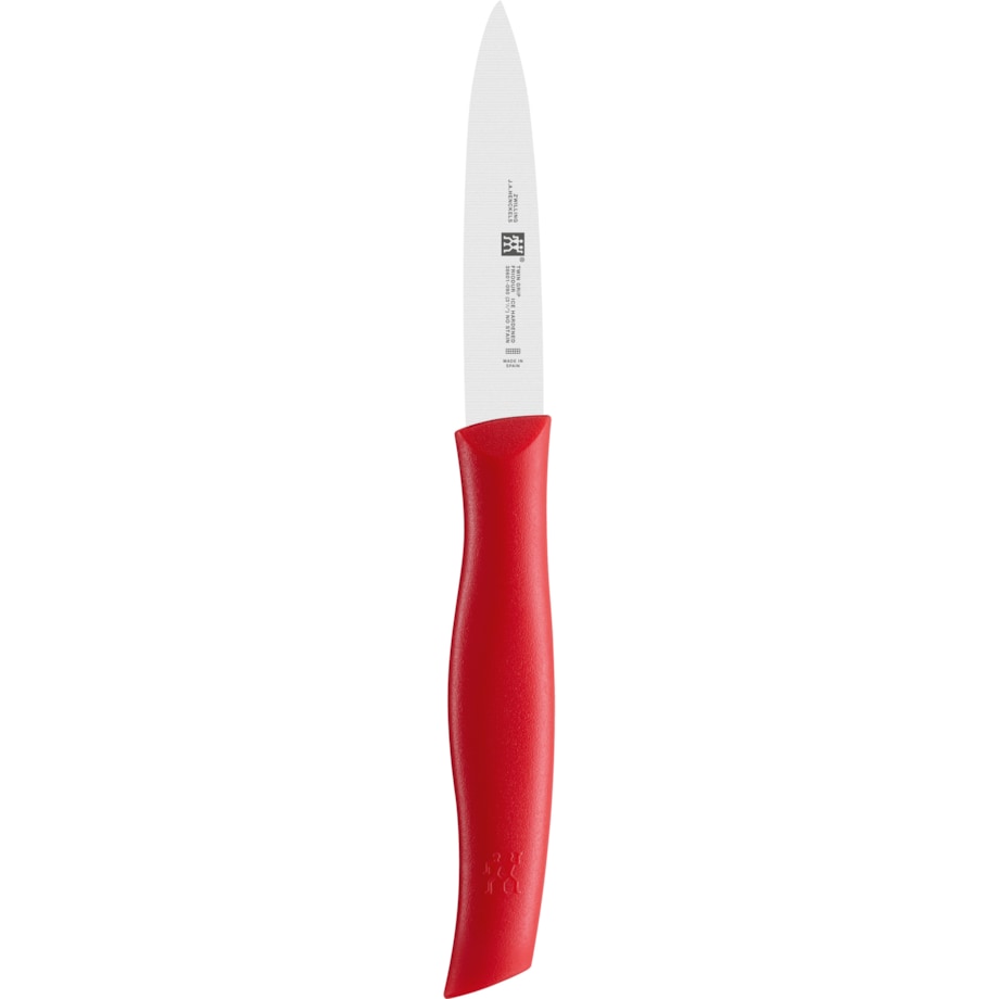Nóż do warzyw i owoców Zwilling Twin Grip - Czerwony, 9 cm