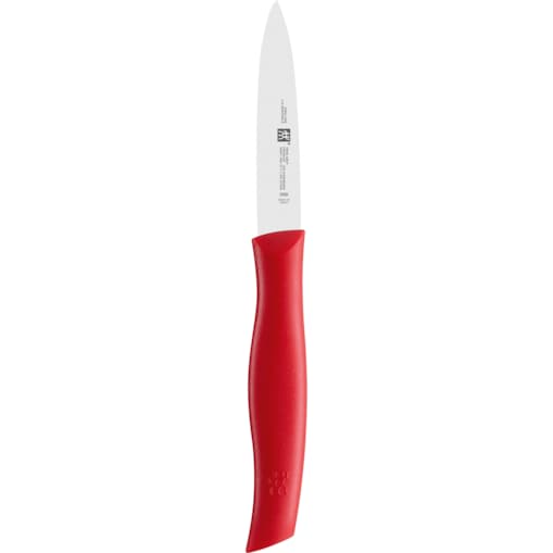 Nóż do warzyw i owoców Zwilling Twin Grip - Czerwony, 9 cm