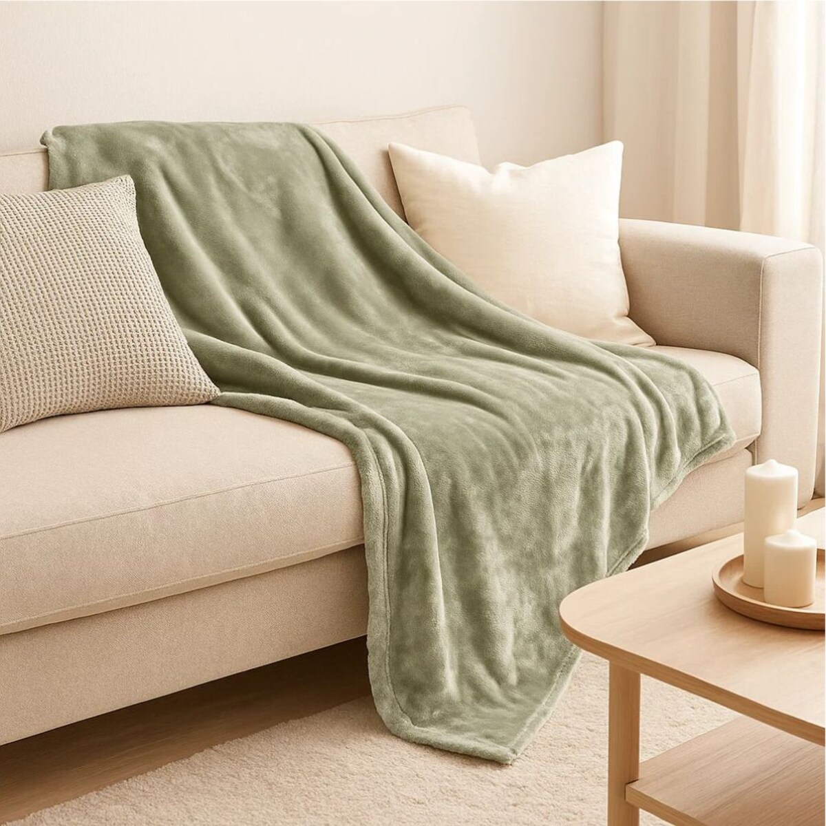 Koc pluszowy 180 x 220 cm