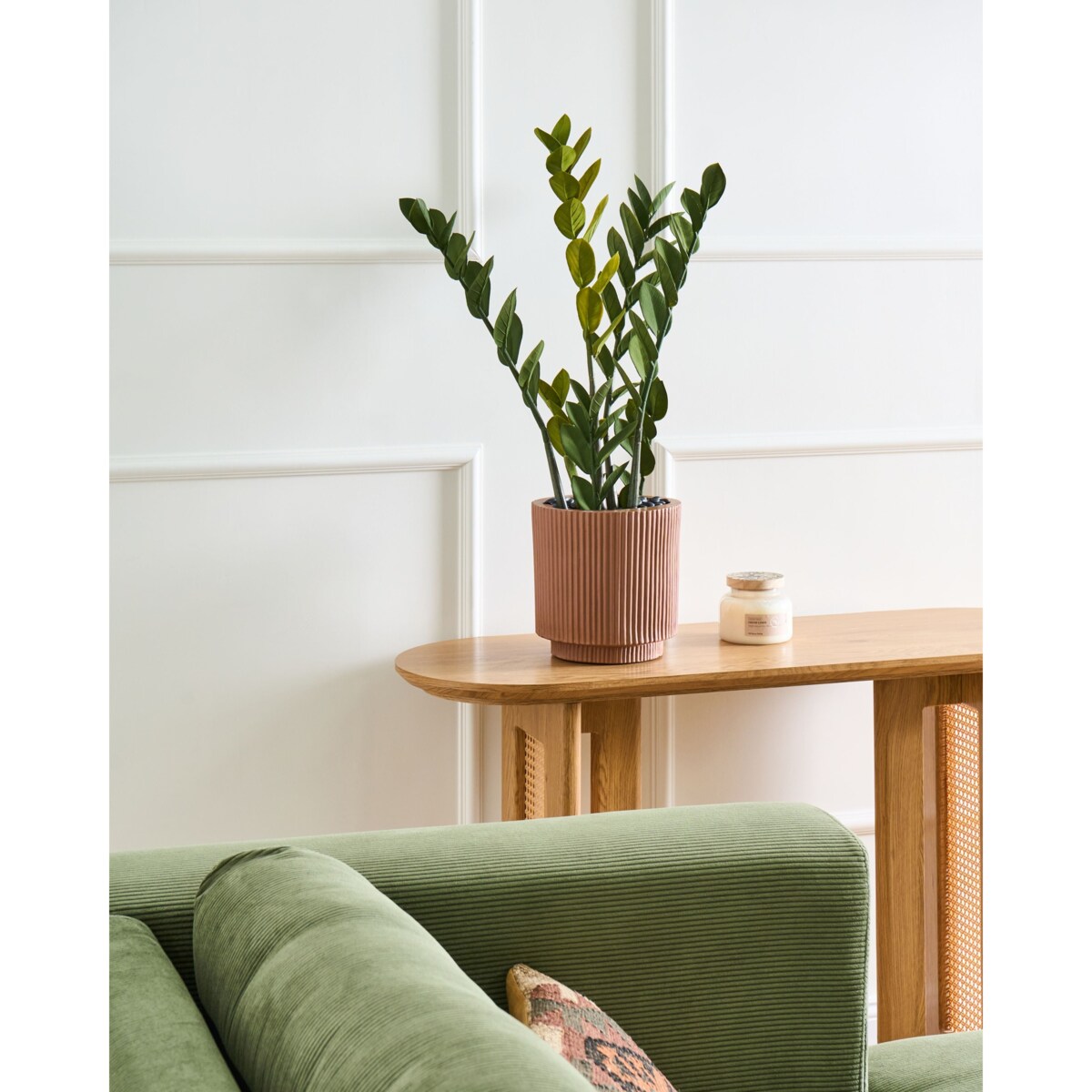 Sztuczna roślina ZAMIIFOLIA 76 cm Zielony