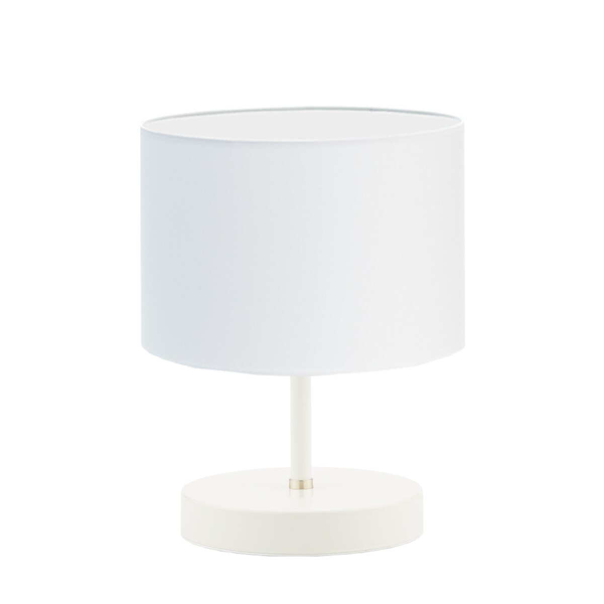 Lampka nocna na biurko lampa biurkowa LED z abażurem walec PICOLO