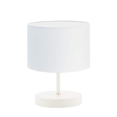 Lampka nocna na biurko lampa biurkowa LED z abażurem walec PICOLO