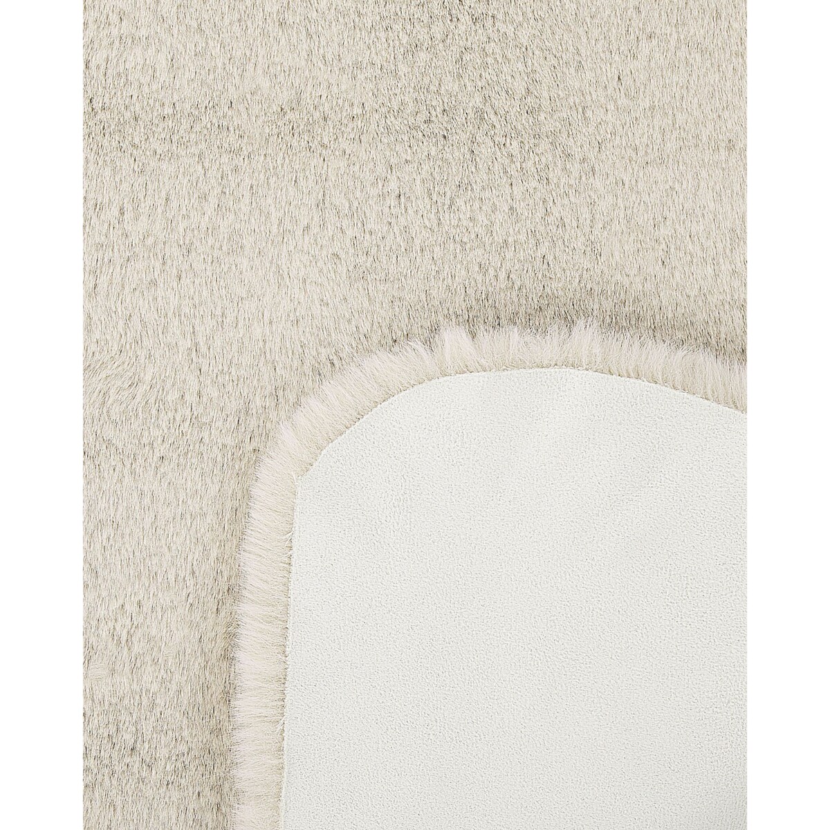 Dywan imitacja futra królika beżowy UNDARA