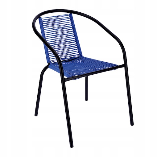 4 X Fotel Bistro Sznurkowy Wygodne Krzesło Ogrodowe Na Balkon Do Ogrodu