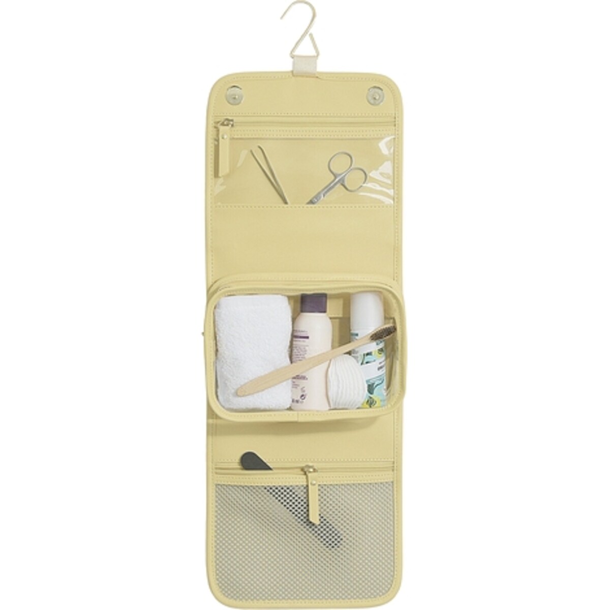 Kosmetyczka podróżna do zawieszenia Stackers żółta