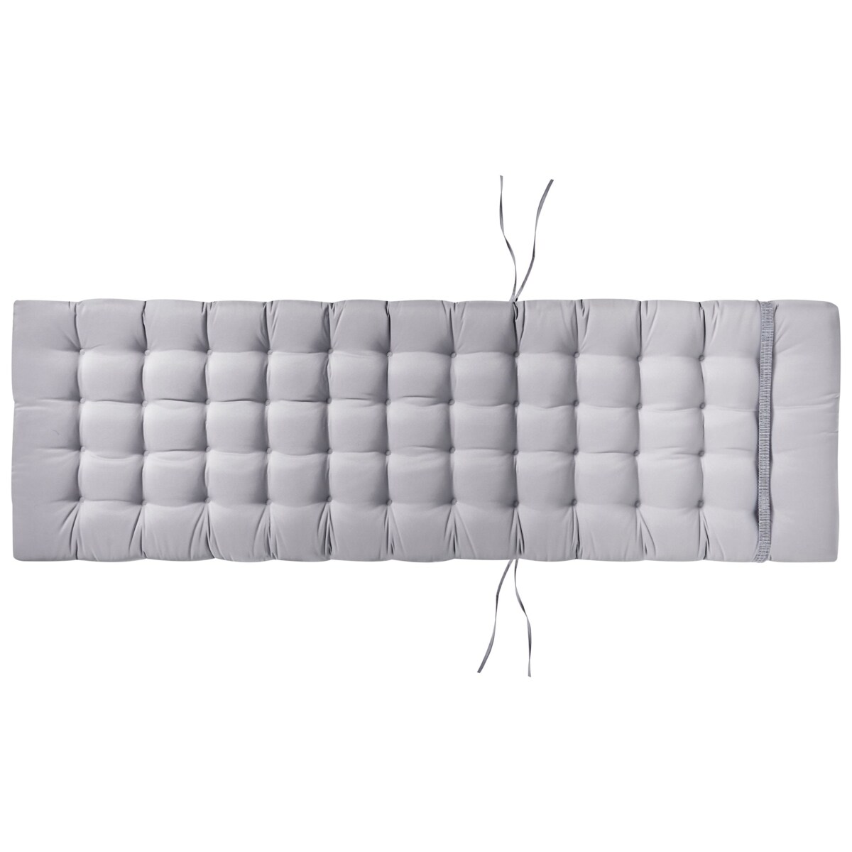 Poduszka na leżak ogrodowy CESANA PREMIUM Jasnoszary