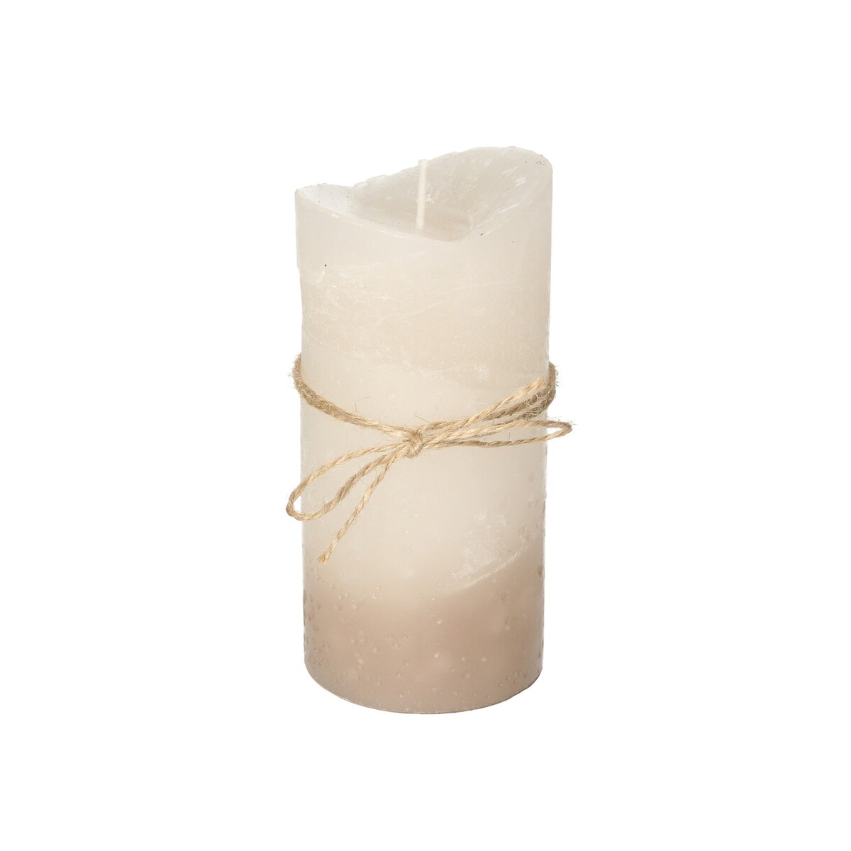 Świeca Dorotea 15cm milk coffe, 7 x 15 cm