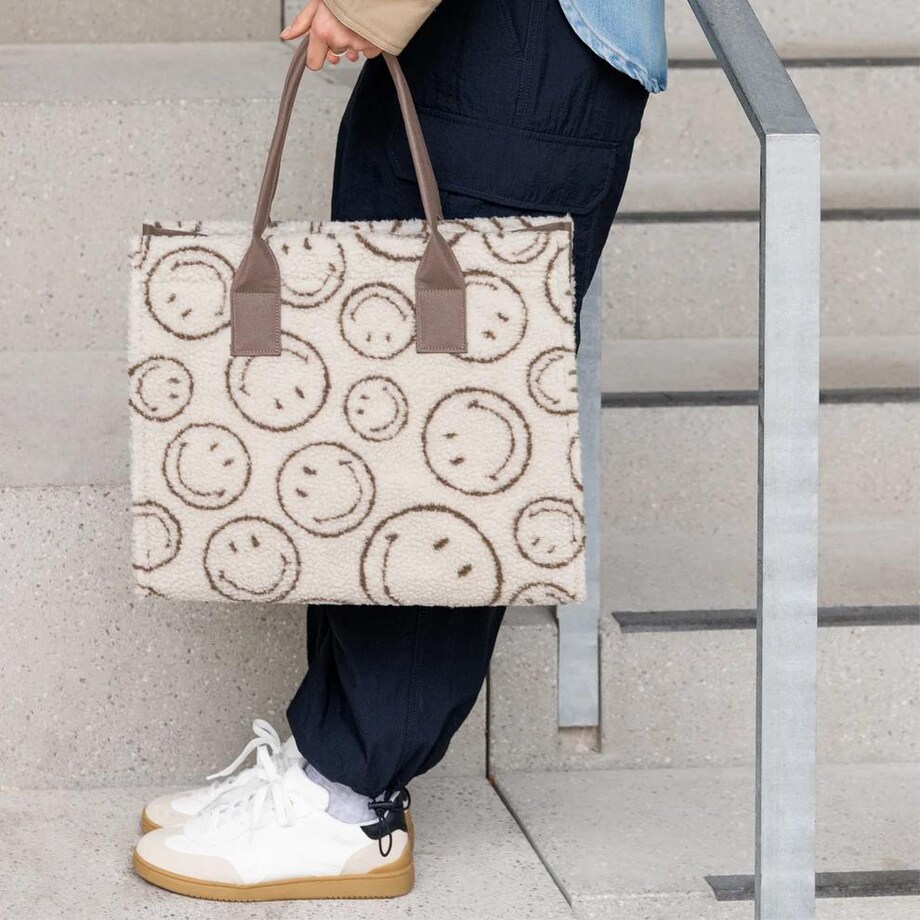 Torba DAILY SHOPPER, smiley® teddy chocolate