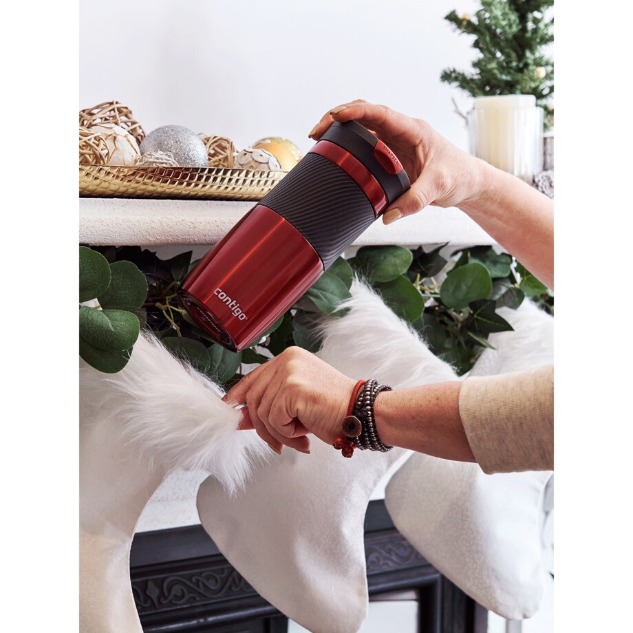 Zestaw kubków termicznych Contigo Byron 470ml - Czerwony + Matte Black