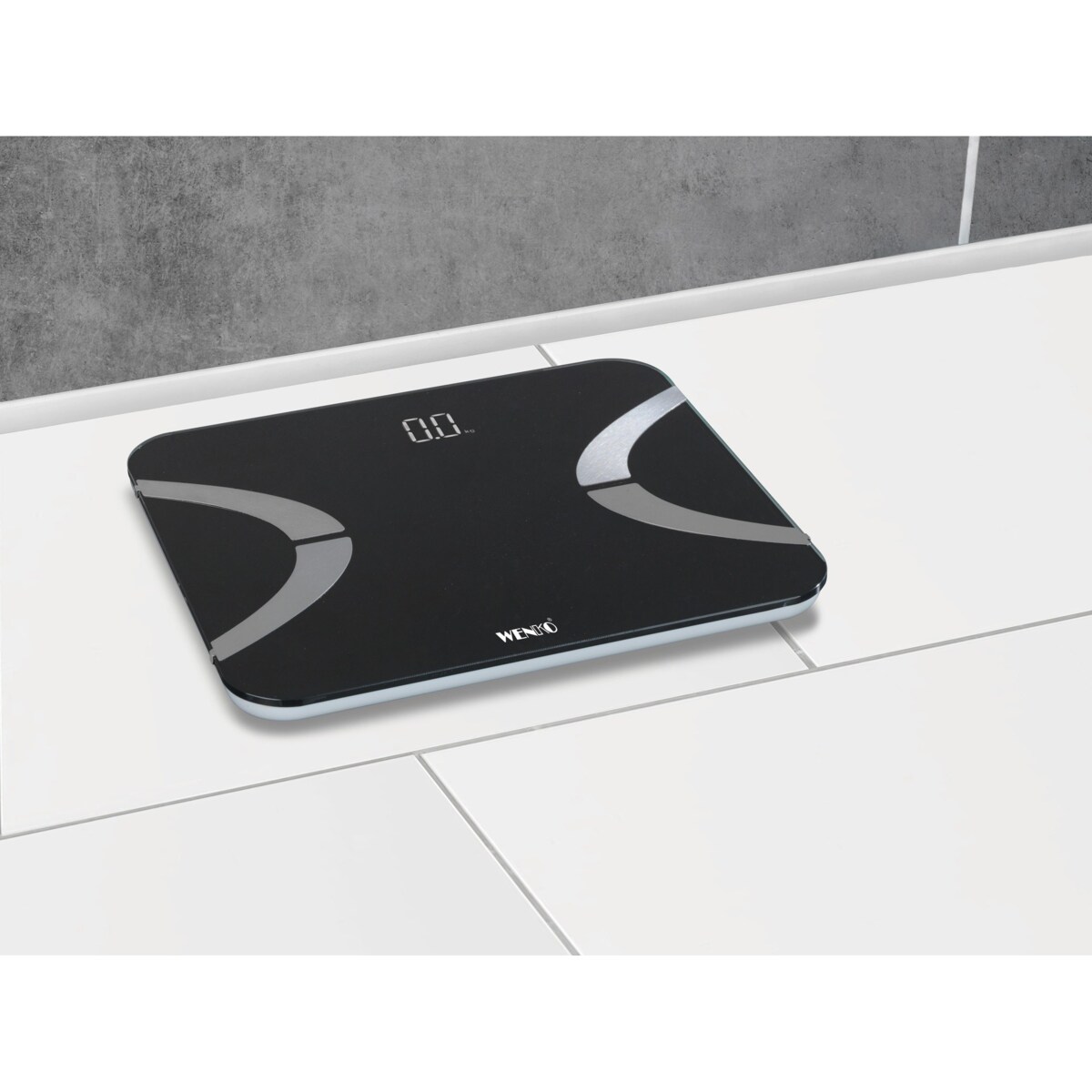 Waga łazienkowa LED, 30 x 26 cm, WENKO