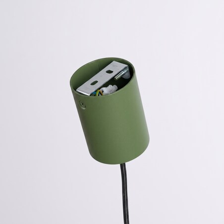 Lampa wisząca AURA 1 zielona oliwka Gx53