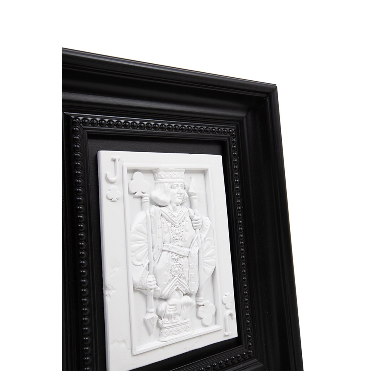 Obraz SHP JACK biały / czarna rama