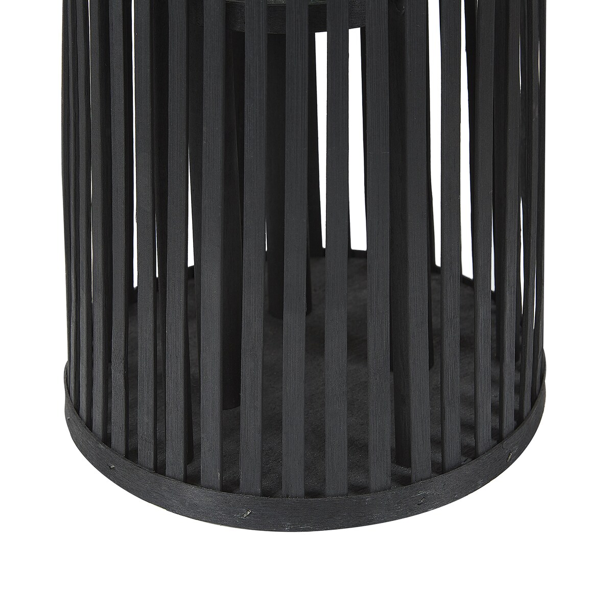 Lampion LUZON Wierzba 80 cm Czarny