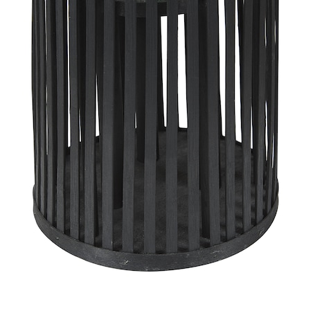 Lampion LUZON Wierzba 80 cm Czarny