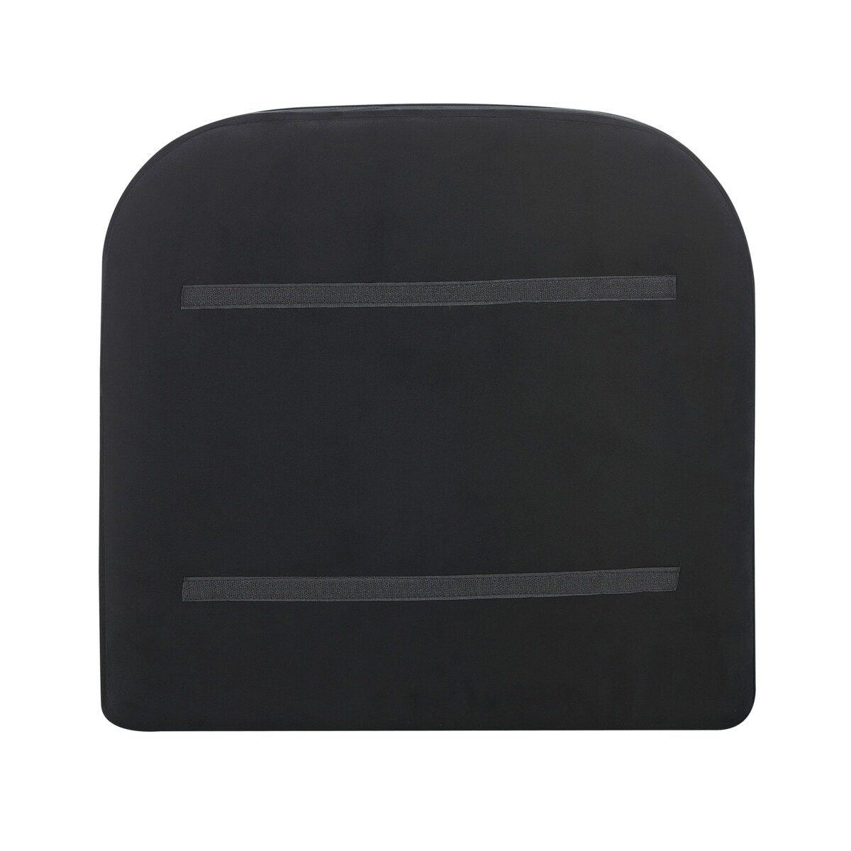 Fotel welurowy czarny SIRKKA