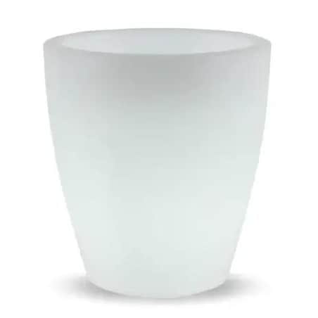 Solarna donica balkonowa Violeta LUMVL055SSNW King Home IP65 biała