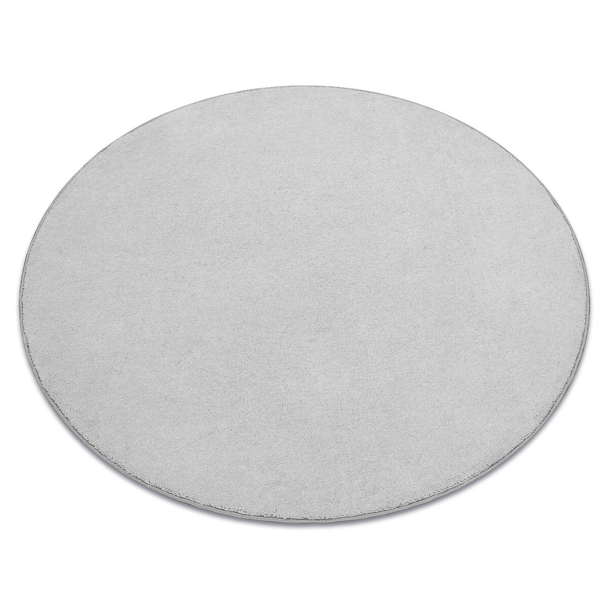 DYWAN koło CASHMERE srebrny 152 gładki koło 133 cm