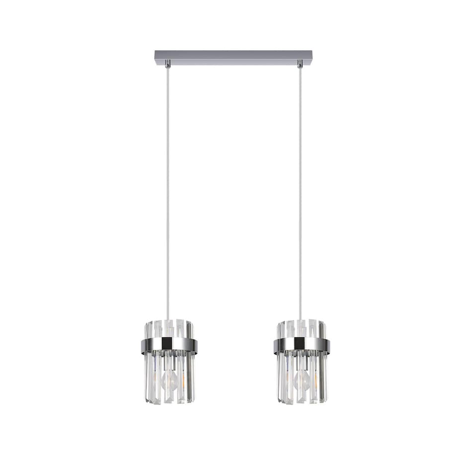 Lampa sufitowa wisząca Light Prestige Vetro chrom 2 x E14 1 szt.