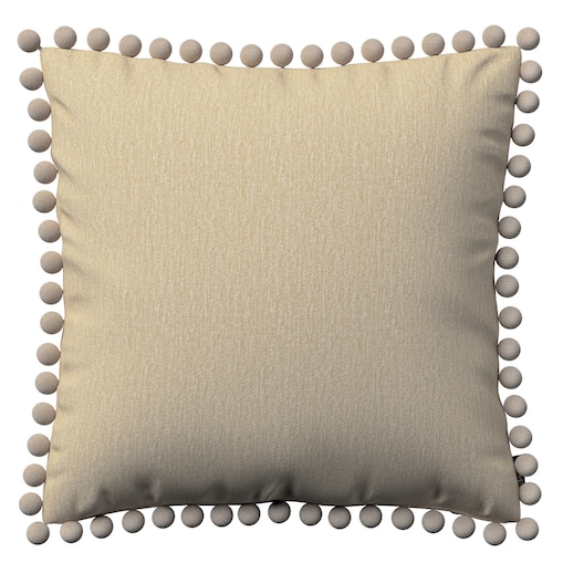 Poszewka Wera na poduszkę 45x45 kremowy szenil